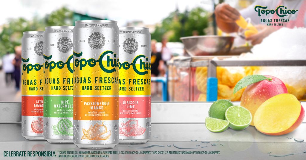Topo Chico Hard Seltzer Aguas Frescas