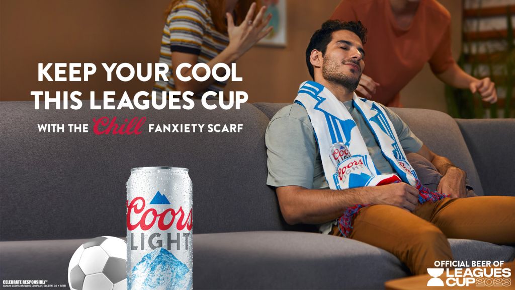 Coors Light Chill Fanxiety Scarf