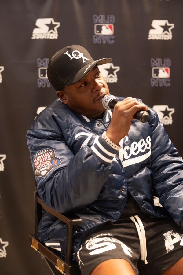 STARTER X MLB X JADAKISS x FUNK FLEX - The Return of the Bronx Bubble Jacket