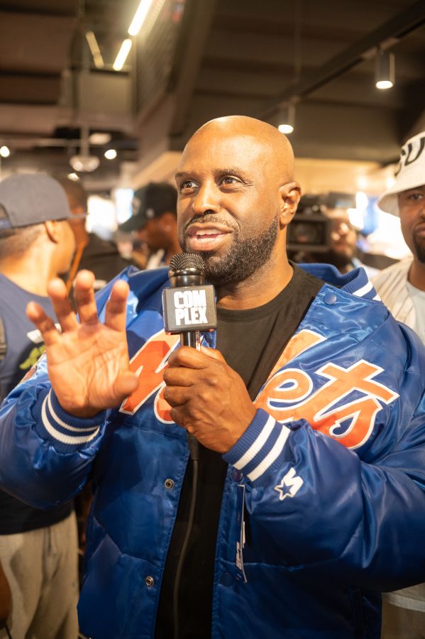 STARTER X MLB X JADAKISS x FUNK FLEX - The Return of the Bronx Bubble Jacket