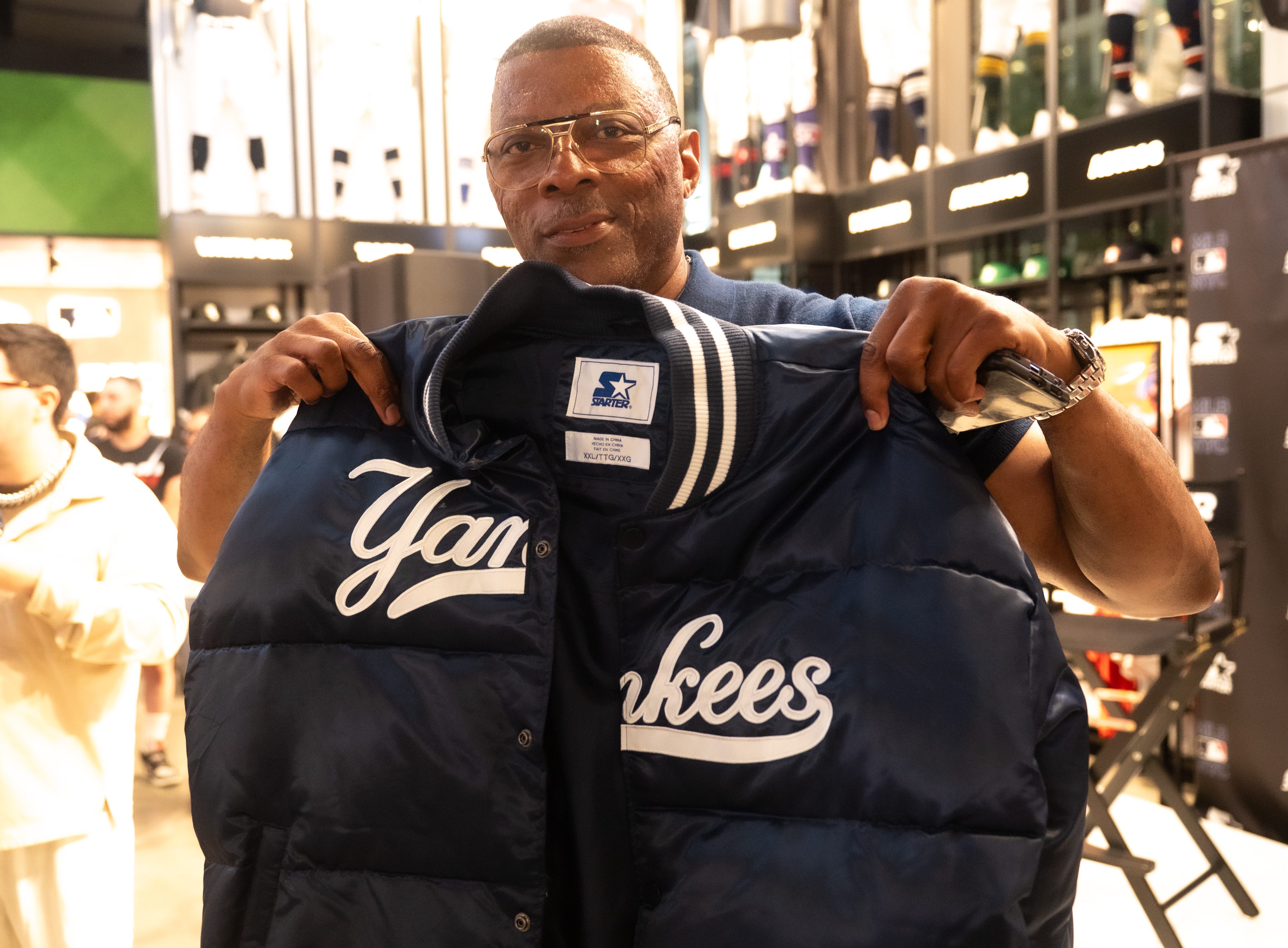 STARTER X MLB X JADAKISS x FUNK FLEX - The Return of the Bronx Bubble Jacket