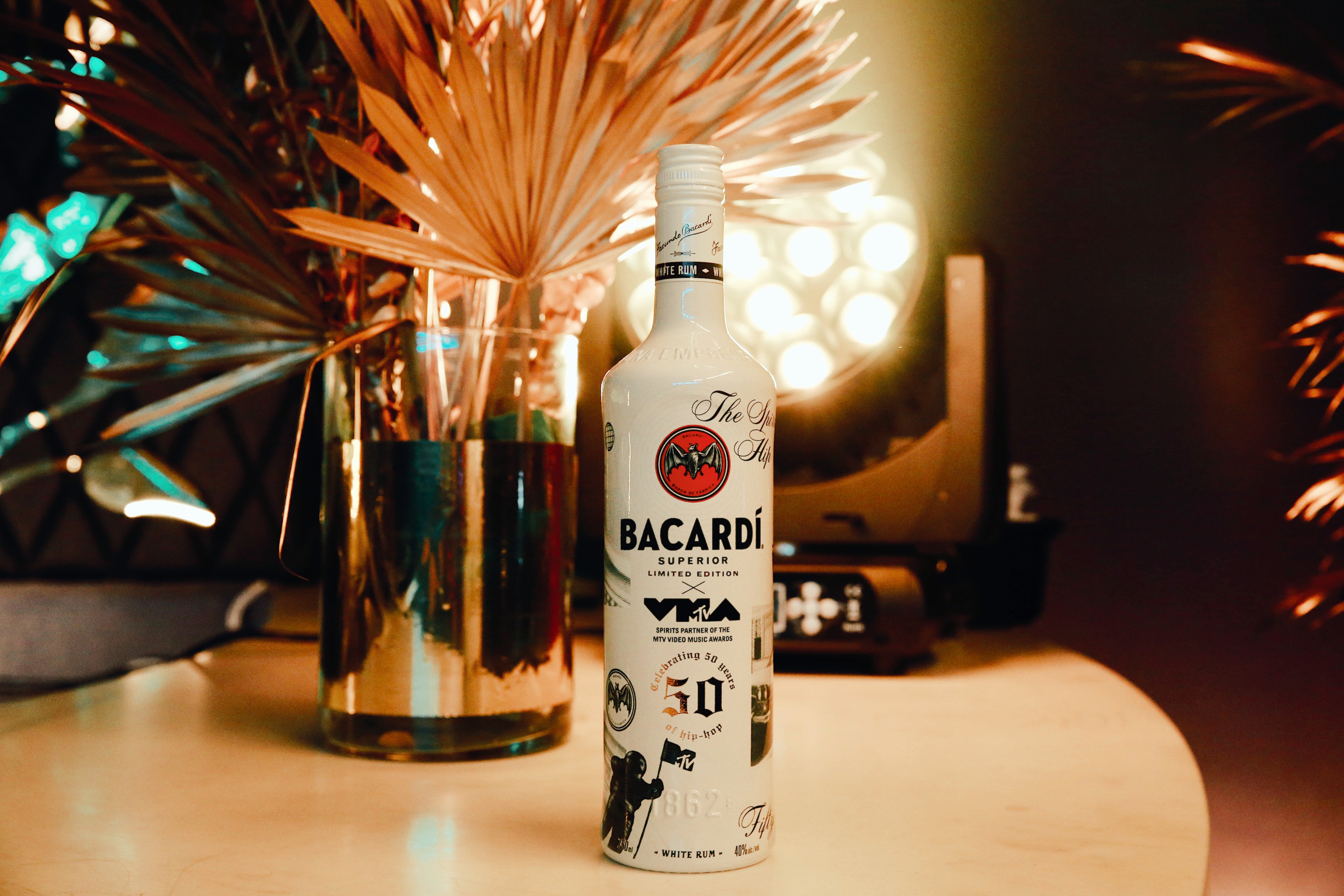 BACARDÍ X 2023 VMAs Bottle & Cocktail Collab