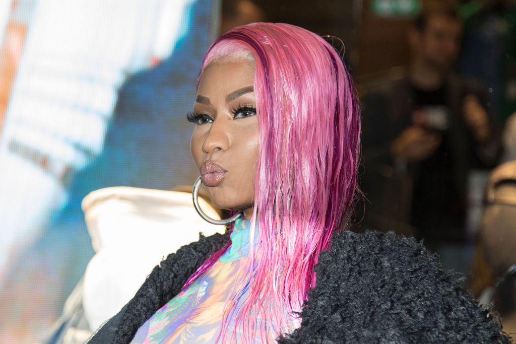 Nicki Minaj at the Diesel Store