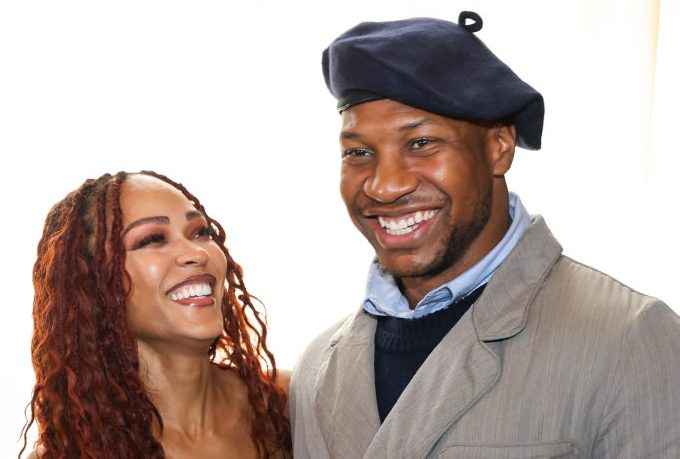 Jonathan Majors & Meagan Good Make Red Carpet Debut
