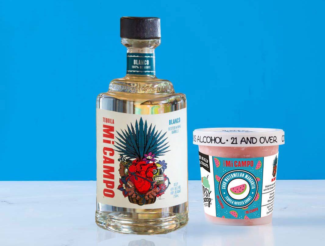 Tipsy Scoop X Mi Campo Tequila Collab