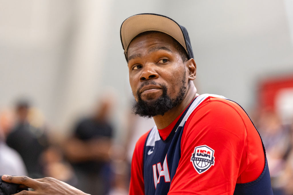 USA Men's Olympic Basketball Team Training.
