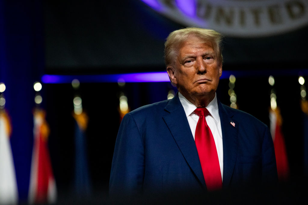 Donald Trump Speaks At The National Guard Association Of The United States' 146th General Conference & Exhibition