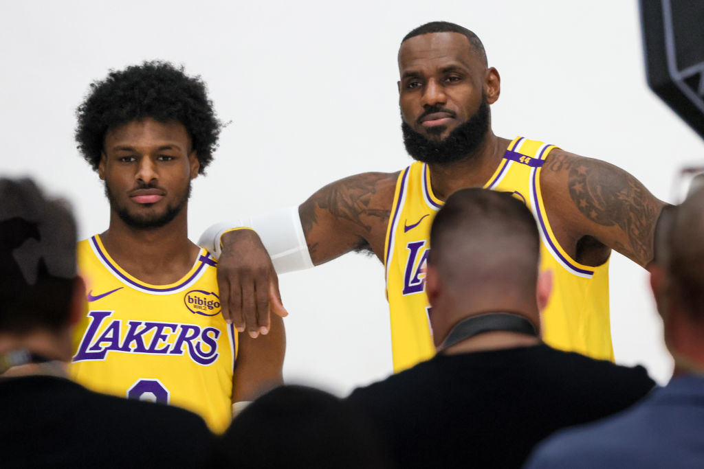 Lakers media day.