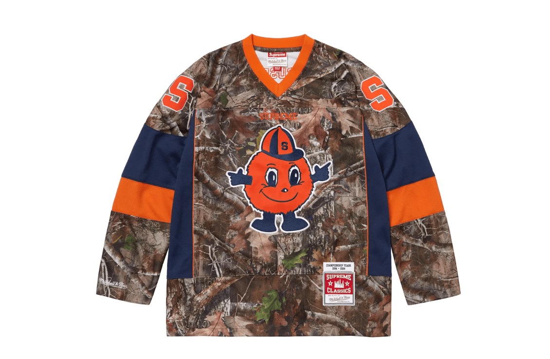 Supreme x Mitchell & Ness NCAA Fall 24 Collab