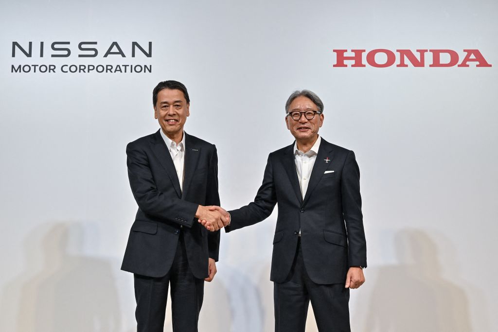 JAPAN-ECONOMY-AUTO-BUSINESS-HONDA-NISSAN