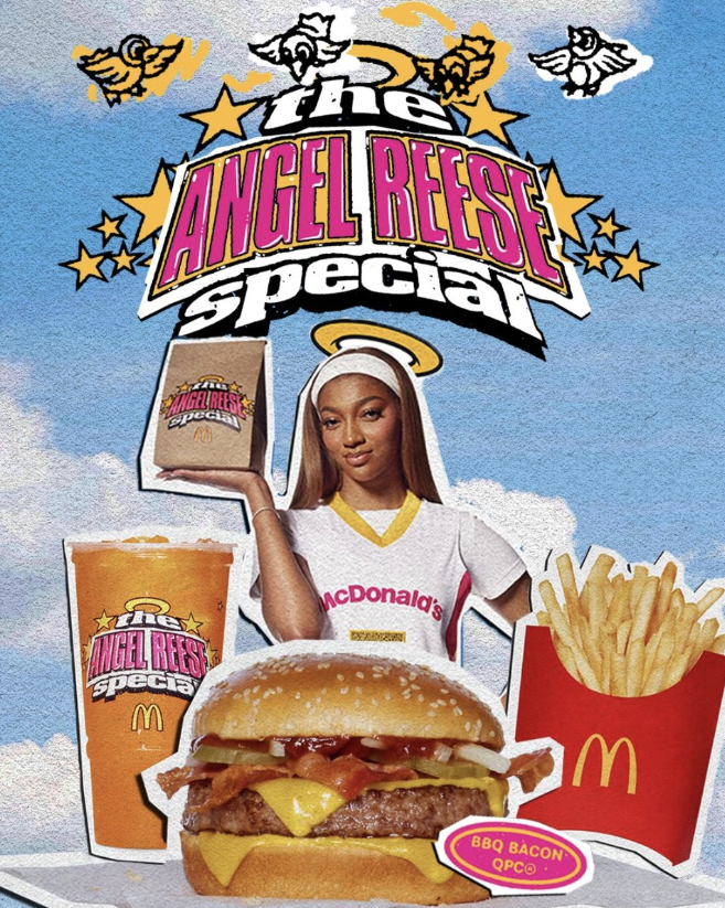 Angel Reese For McDonald's