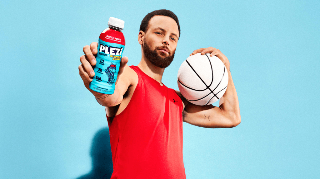 Steph Curry For PLEZi Sports Drink