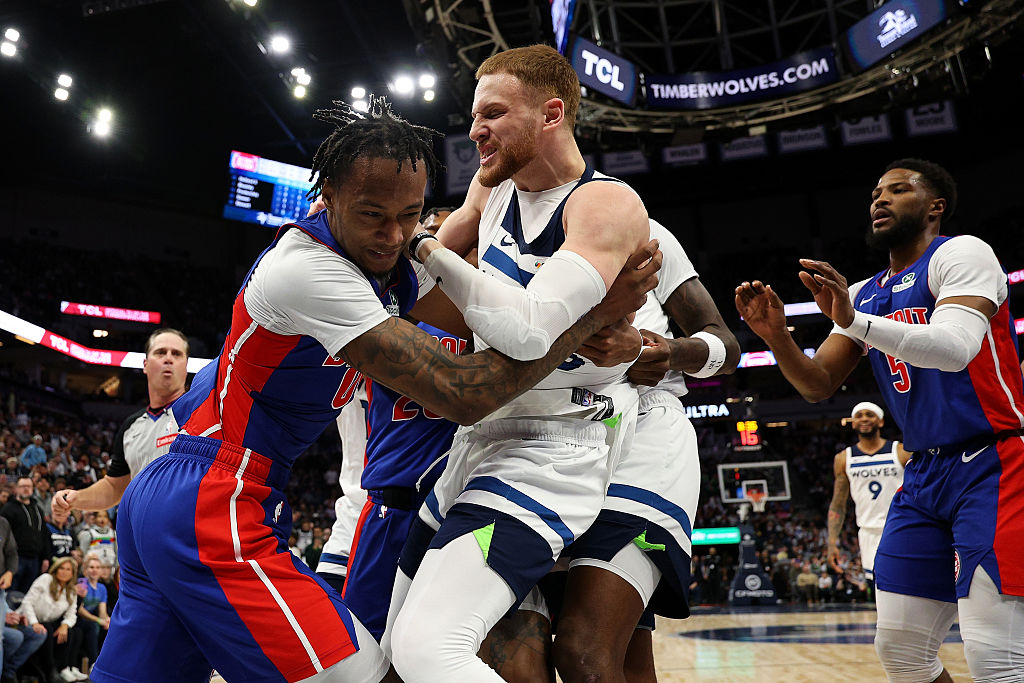 Detroit Pistons v Minnesota Timberwolves