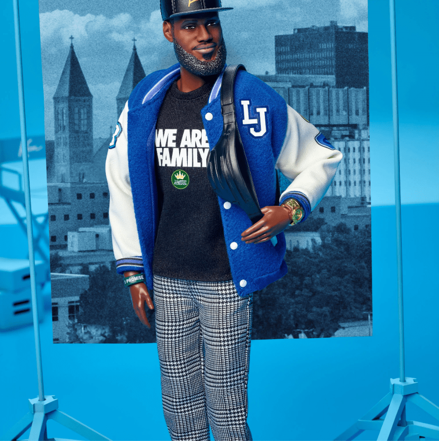 Barbie Debuts LeBron James Doll Kenbassador