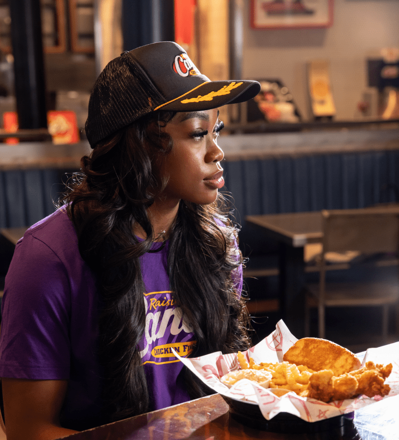 Aneesah Morrow x Raising Canes