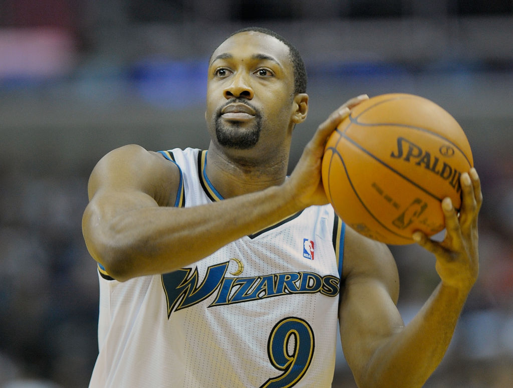 The Washington Wizards play the Houston Rockets in NBA basketball