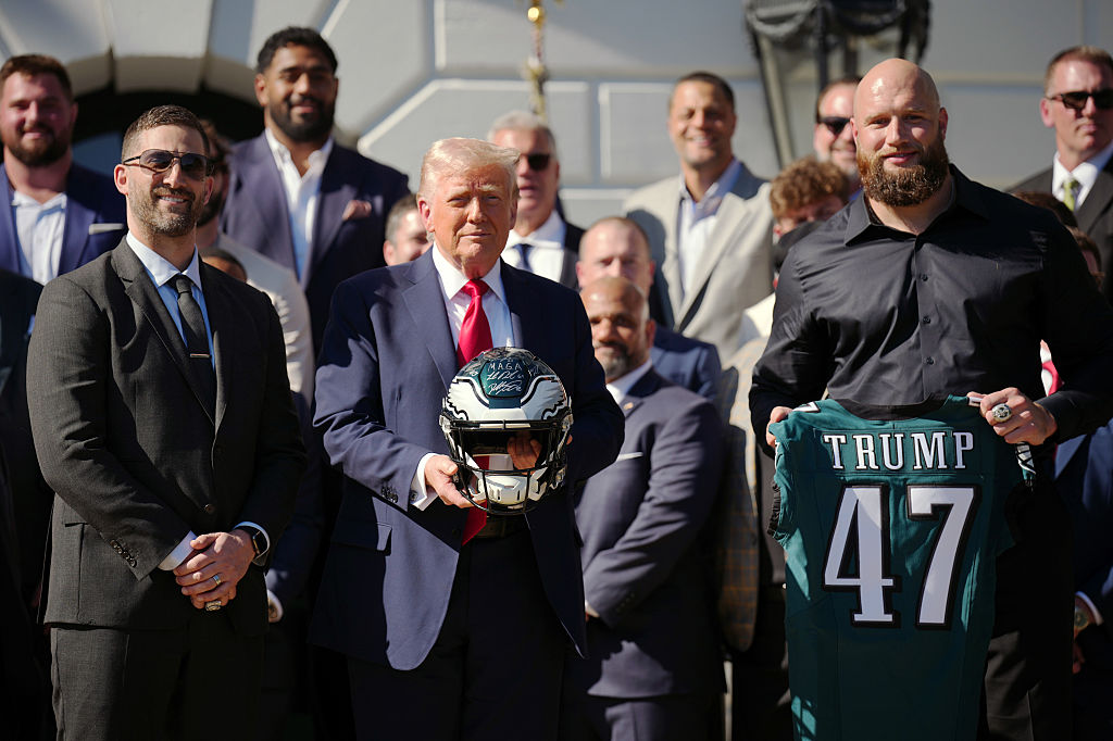 Super Bowl Champion Philadelphia Eagles Visit The White House
