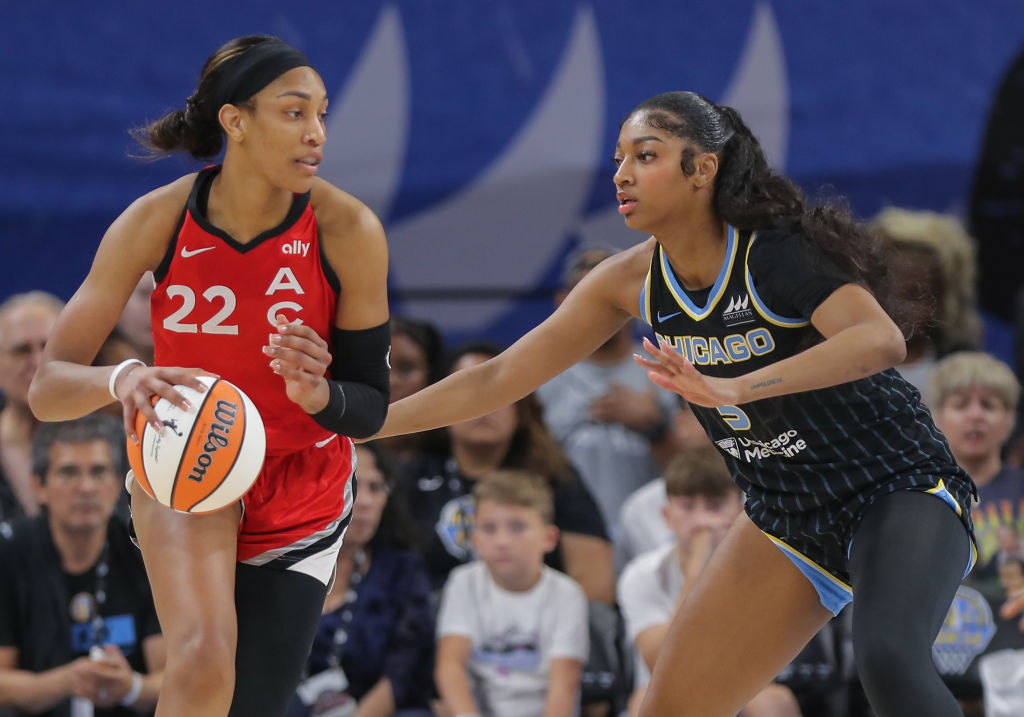 WNBA: AUG 25 Las Vegas Aces at Chicago Sky