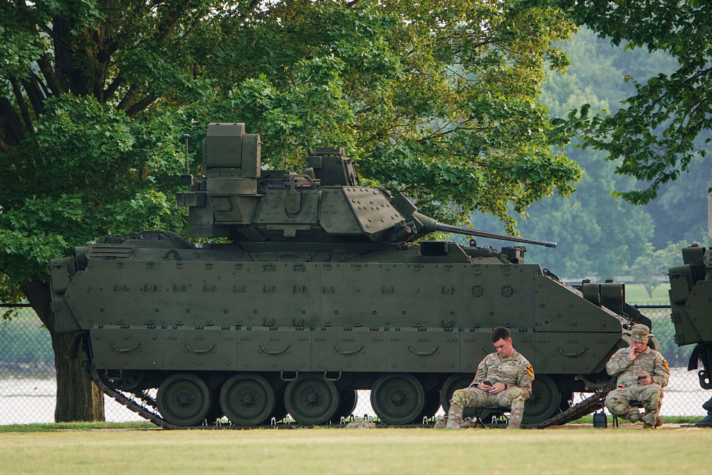 Washington D.C. Prepares To Host Military Parade To Mark Army's 250th Anniversary