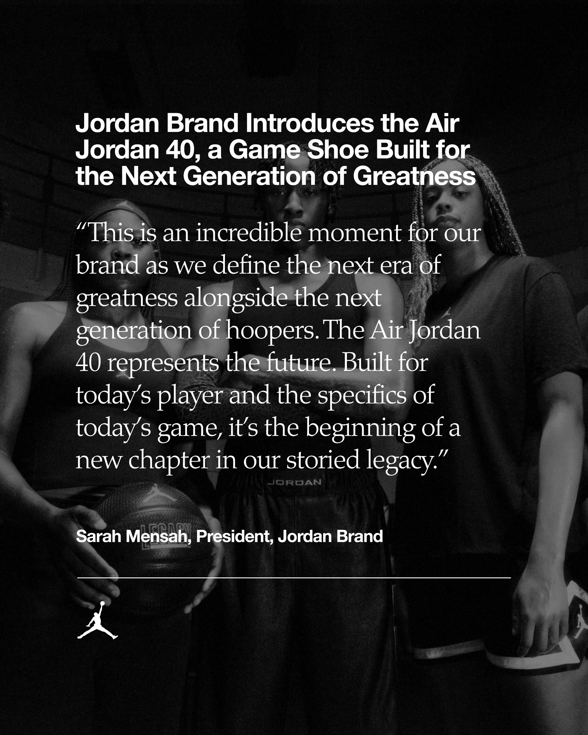 Nike Introduces Air Jordan 40