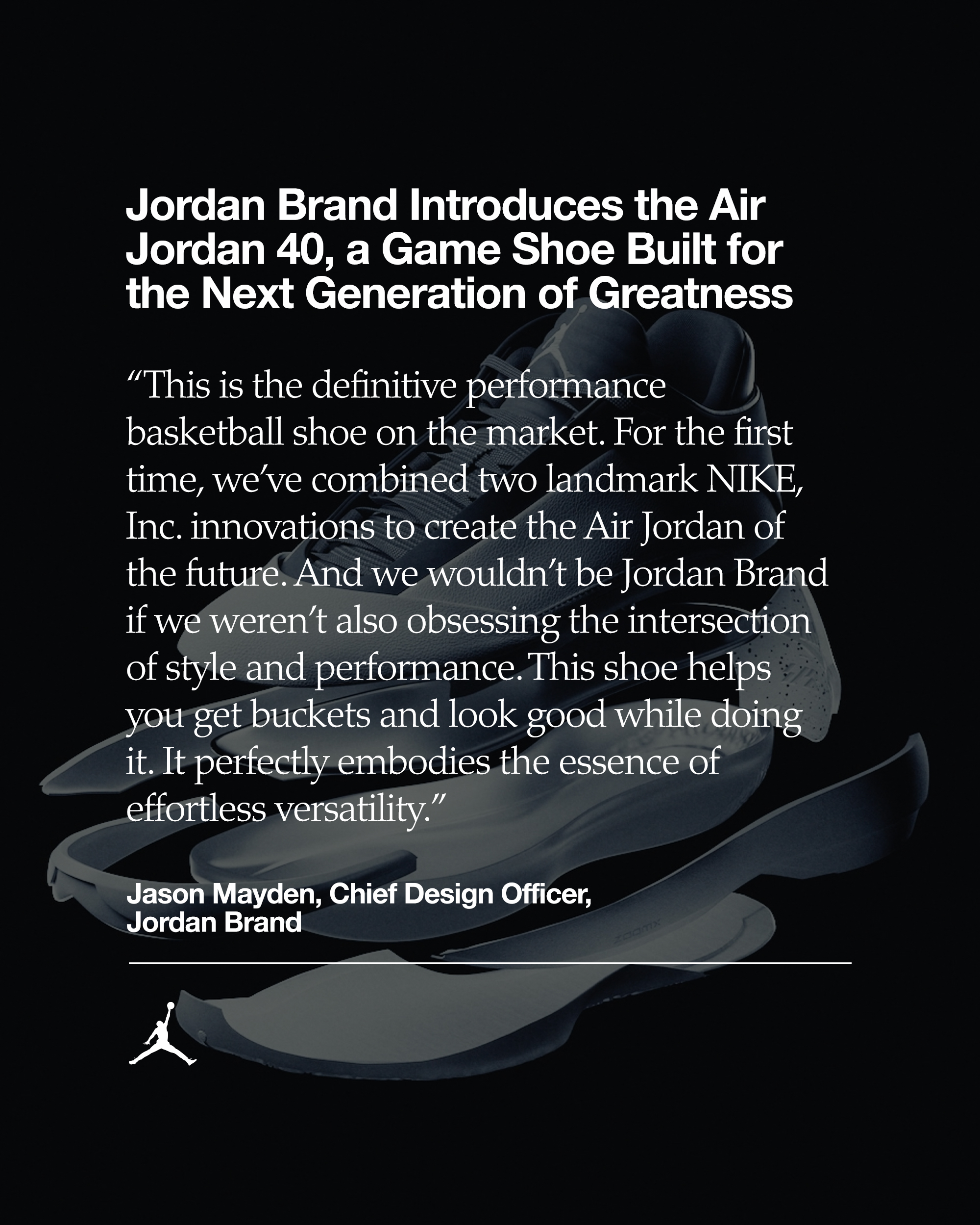 Nike Introduces Air Jordan 40