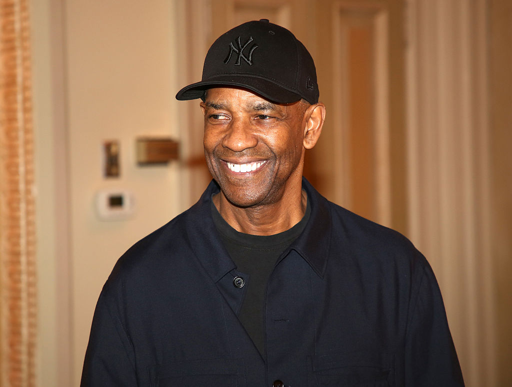 Denzel Washington Sardi's Portrait Unveiling