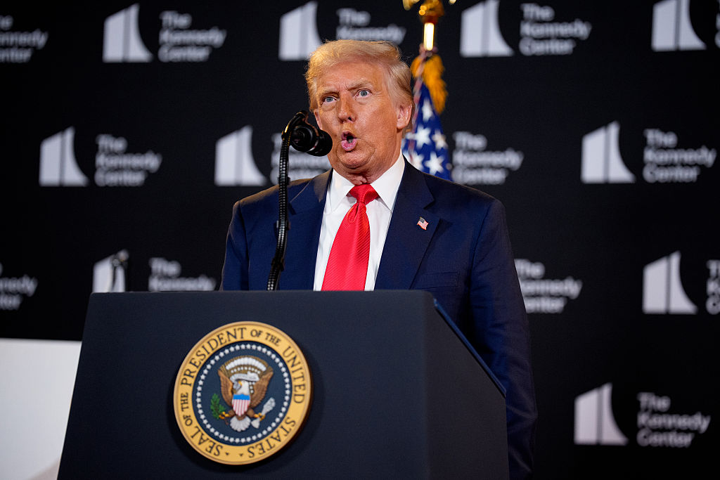 President Trump Makes An Announcement At The Kennedy Center