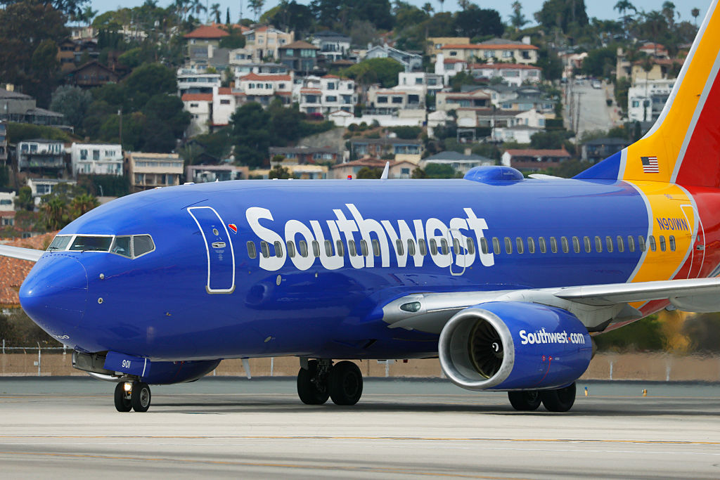 Southwest Airlines At San Diego International Airport