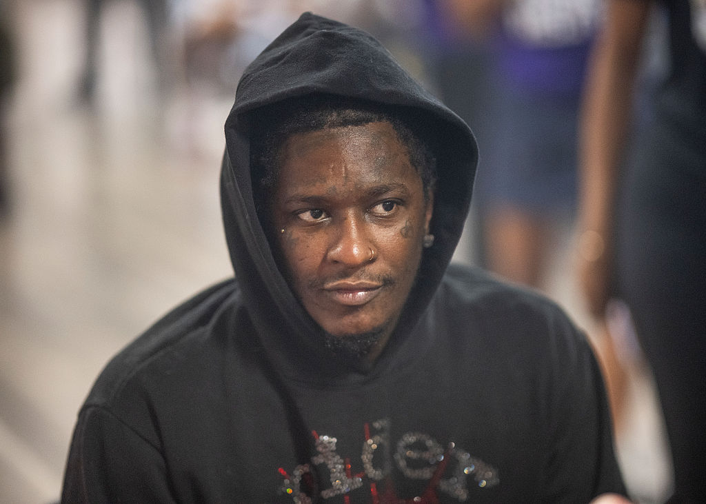 Young Thug Makes Surprise Appearance At Back-to-School Event