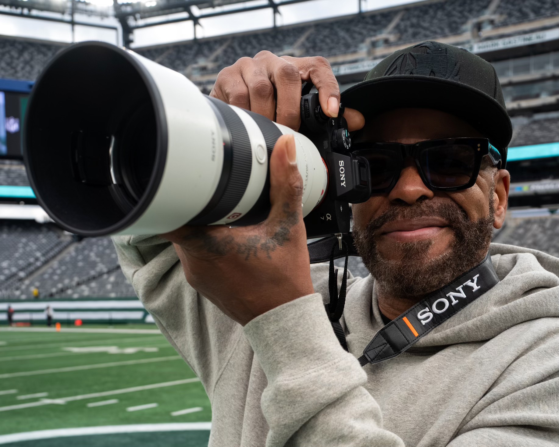 Method Man Jets Game NFL Celebrity Photographer Series