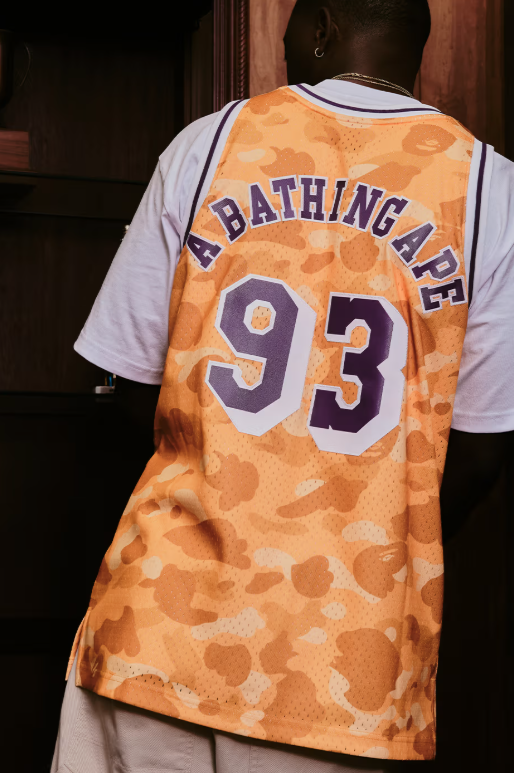 BAPE® x Mitchell & Ness x NBA 2025 collection