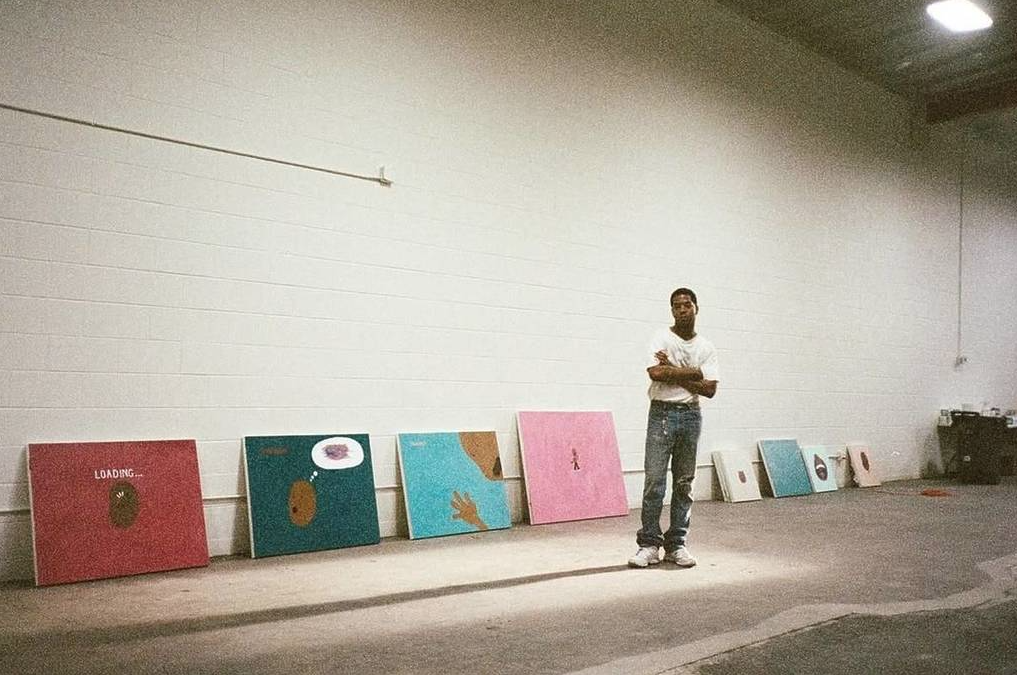 Kid Cudi Echoes of the Past Art Exhibit